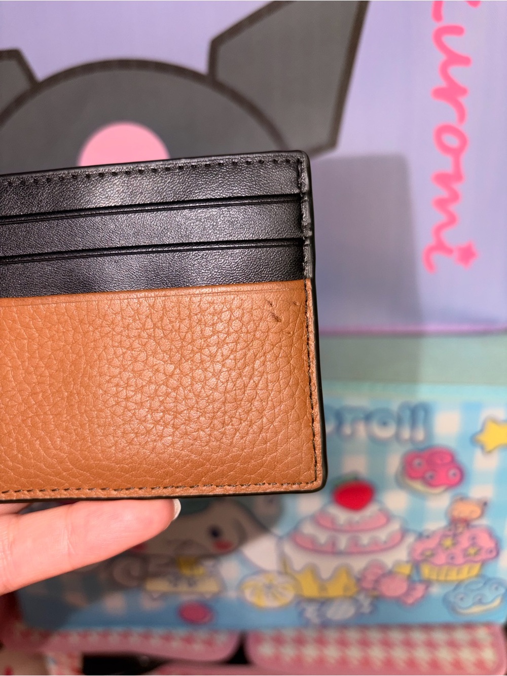 Michael Kors Pebbled Leather Wallet 🤎🖤 - Picture 5 of 6